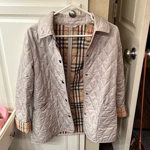 Burberry quilted jacket